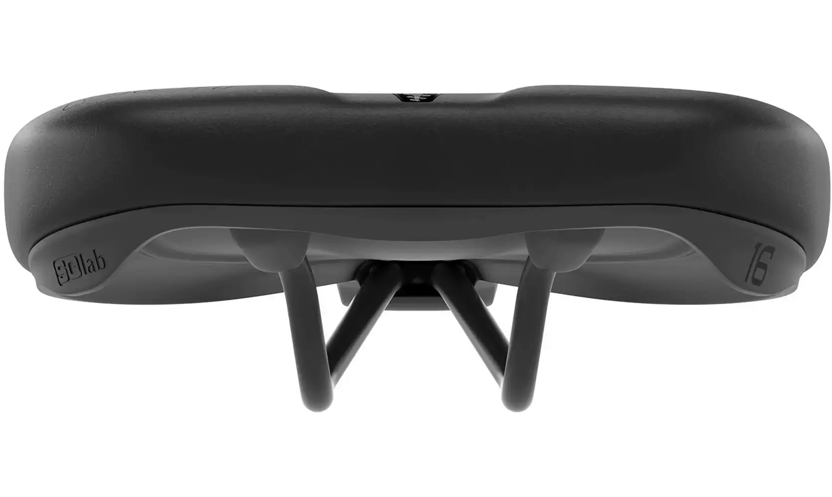 SQlab 601 Ergolux Fietszadel Zwart