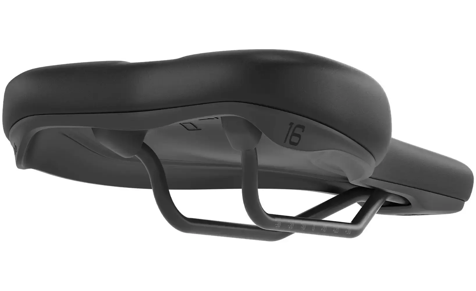SQlab 601 Ergolux Fietszadel Zwart