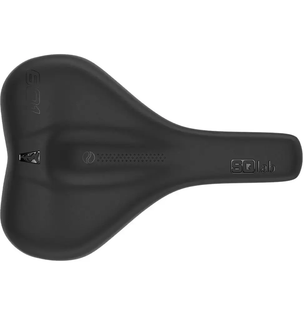 SQlab 601 Ergolux Fietszadel Zwart