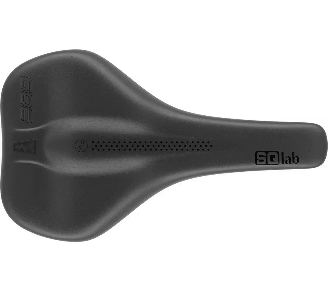 SQlab 602 Ergolux Active 2.1 Fietszadel Zwart