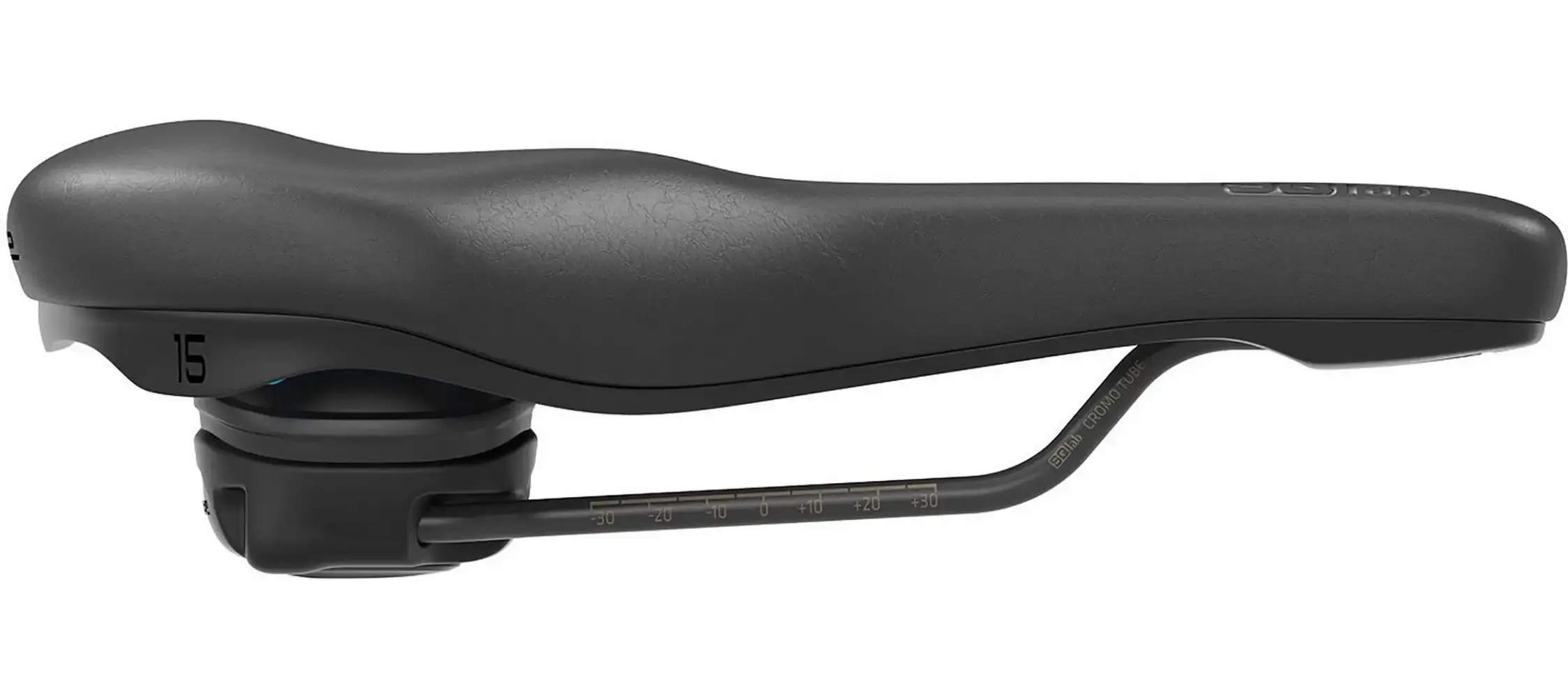 SQlab 602 Ergolux Active 2.1 Fietszadel Zwart