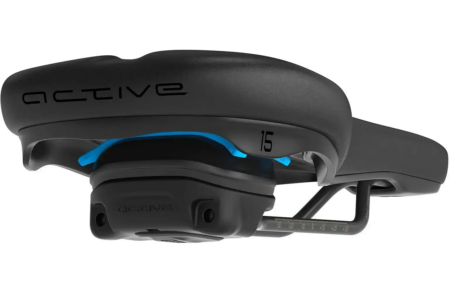 SQlab 602 Ergolux Active 2.1 Fietszadel Zwart