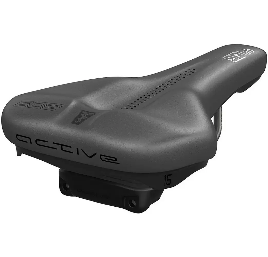 SQlab 602 Ergolux Active 2.1 Fietszadel Zwart