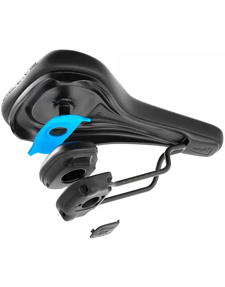 SQlab 602 Ergolux Active 2.1 Fietszadel Zwart