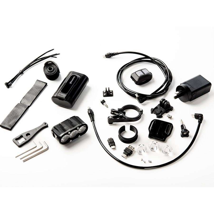 Gloworm XS 2.0 Adventure 2800 Lumen Koplamp Zwart