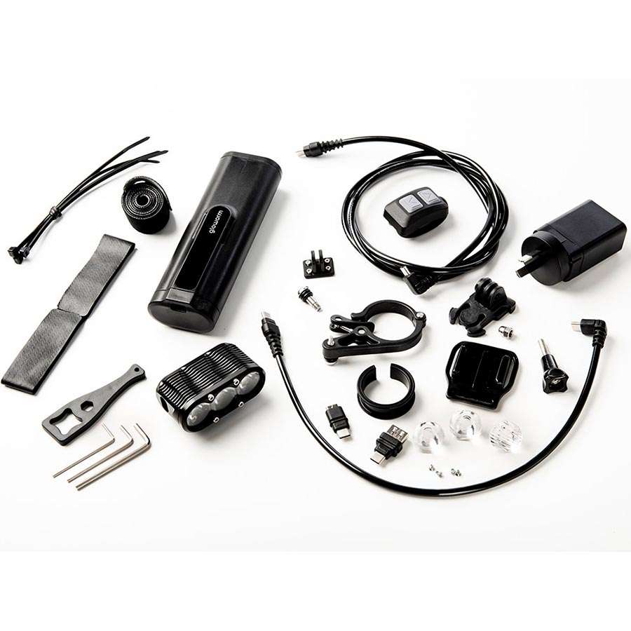 Gloworm XS 2.0 2800 Lumen Koplamp Zwart