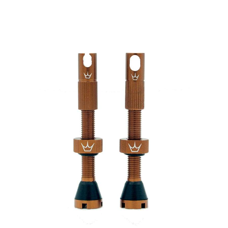 Peaty's Chris King MK2 Tubeless Ventielen Bruin