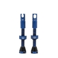 Peaty's Chris King MK2 Tubeless Ventielen Donkerblauw