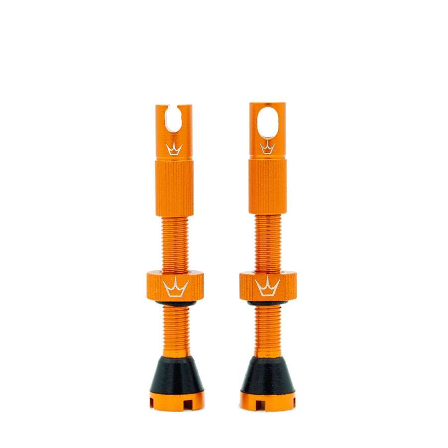 Peaty's Chris King MK2 Tubeless Ventielen Oranje