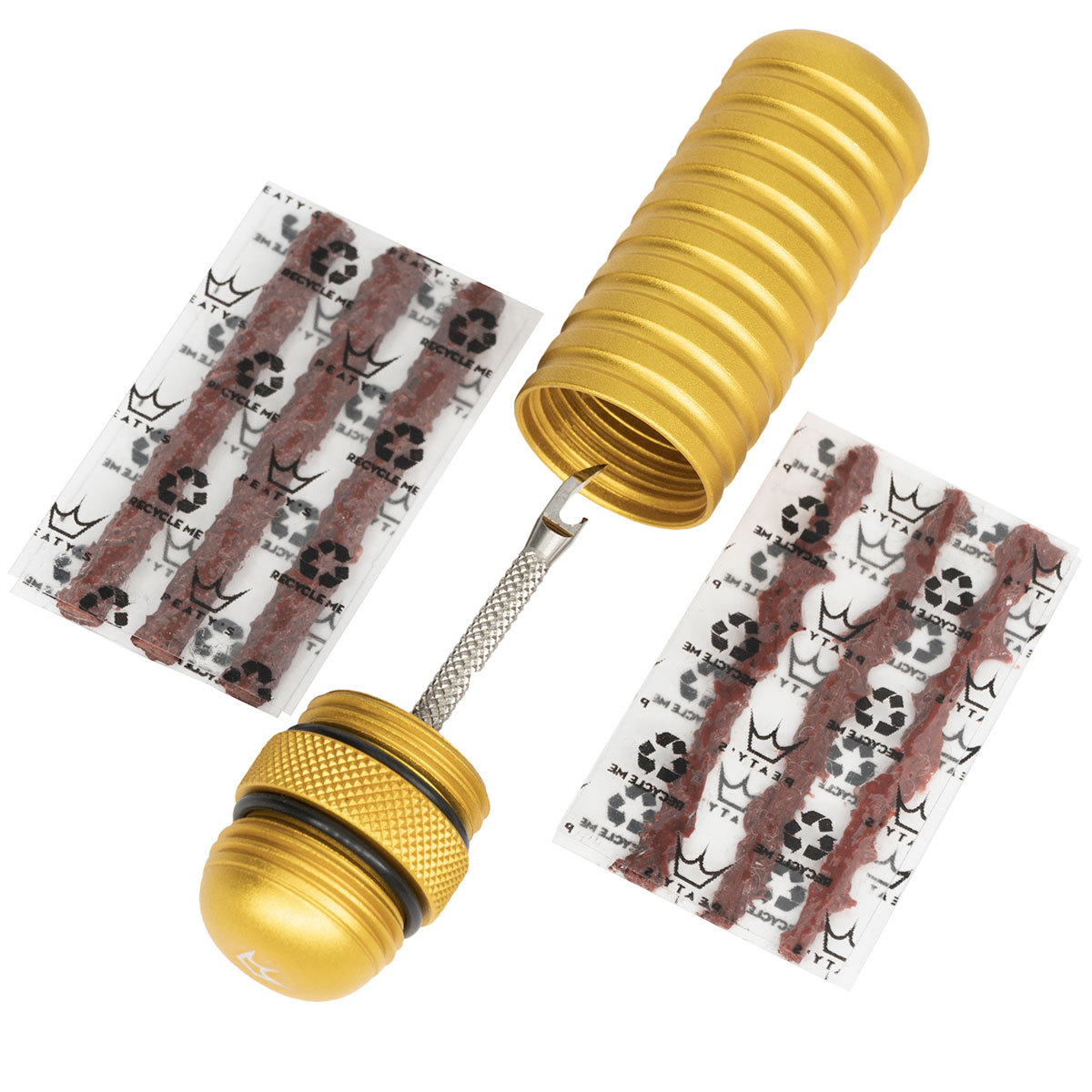Peaty's Holeshot Tubeless Puncture Plugger Kit Goud