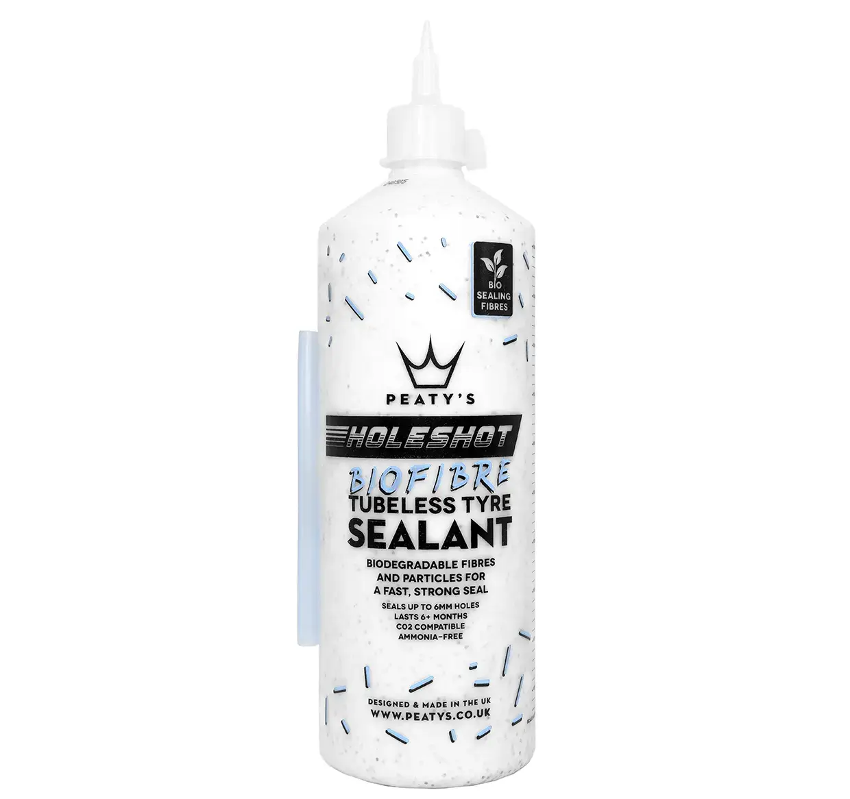 Peaty's Holeshot BioFibre Tubeless Sealant 1L