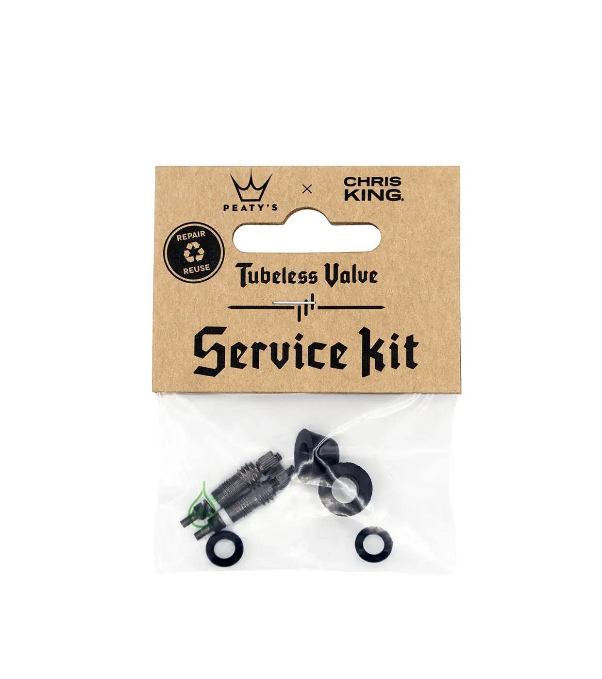 Peaty's Chris King MK2 Tubeless Valve Service Kit