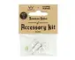 Peaty's Chris King MK2 Tubeless Ventielen Accessory Kit Zilver