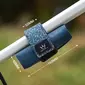 Peaty's HoldFast Trail Tool Wrap Blauw