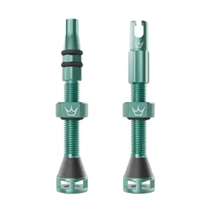 Peaty's Holeshot Fast Flow Tubeless Ventielen Lichtgroen