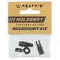 Peaty's Holeshot Fast Flow Tubeless Ventielen Accessory Kit Zwart