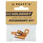 Peaty's Holeshot Fast Flow Tubeless Ventielen Accessory Kit Oranje