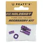 Peaty's Holeshot Fast Flow Tubeless Ventielen Accessory Kit Paars
