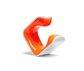 Hornit Clug Hybrid M Fietshouder Oranje/Wit
