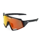 KOO SPECTRO Sport Zonnebril Zwart met Red Mirror Lens