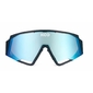 KOO SPECTRO Sport Zonnebril Zwart met Turqoise Lens
