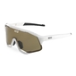 KOO DEMOS Sport Zonnebril Wit/Bruin met Brown Lens