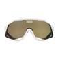 KOO DEMOS Sport Zonnebril Wit/Bruin met Brown Lens
