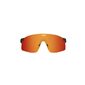 KOO Nova Sport zonnebril Mat Zwart met L.Red Mirror Lens