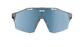 KOO ALIBI Sport Zonnebril Mat Grijs met Turquoise Mirror Lens