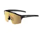KOO ALIBI Sport Zonnebril Mat Zwart met Gold Mirror Lens