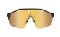 KOO ALIBI Sport Zonnebril Mat Zwart met Gold Mirror Lens