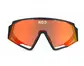 KOO SPECTRO Sport Zonnebril Mat Zwart met Green Mirror Lens