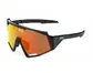 KOO SPECTRO Sport Zonnebril Mat Zwart met Green Mirror Lens