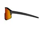 KOO DEMOS Sport Zonnebril Mat Zwart met Red Mirror Lens