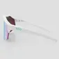 KOO ALIBI Maratona Sport Zonnebril Mat Wit met Turquoise Mirror Lens