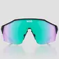 KOO ALIBI Sport Zonnebril Mat Zwart met Green Photochromic Lens