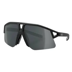 KOO Hype Sport Zonnebril Mat Zwart met Smoke Lens