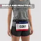 Shapeheart Race Bib Belt Zwart