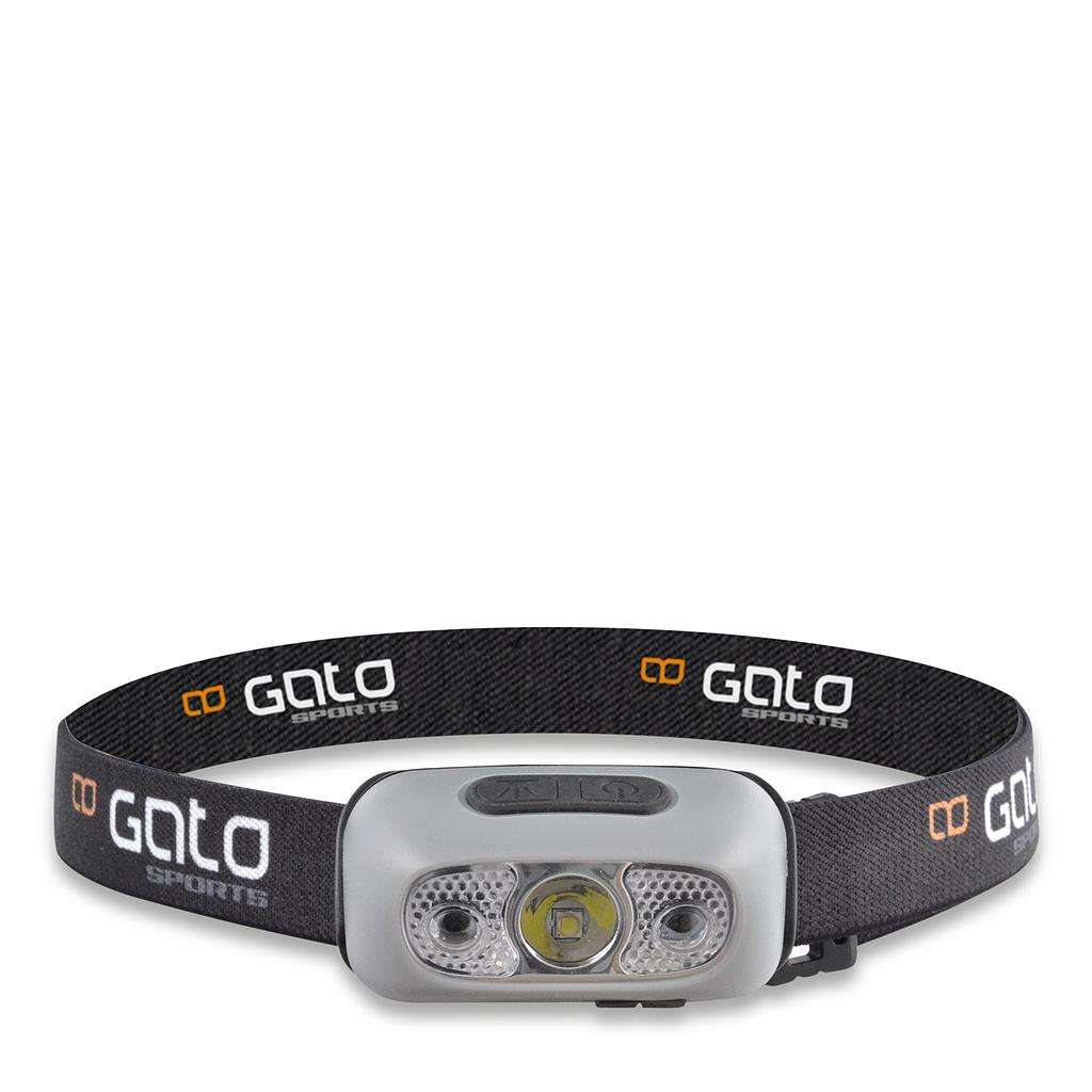 GATO Head Torch Light Grijs/Zwart