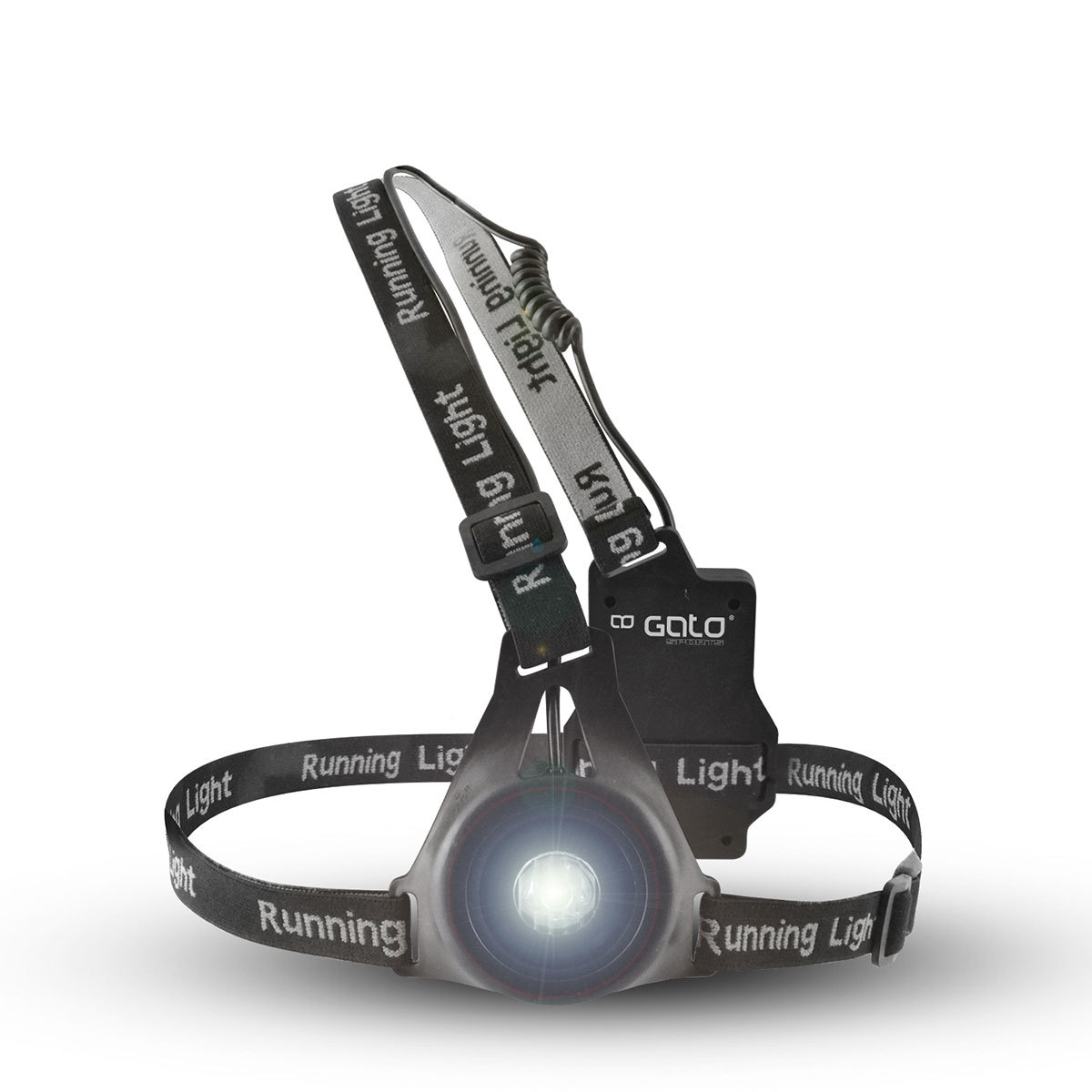 Gato High-Viz Chest Light USB Zwart