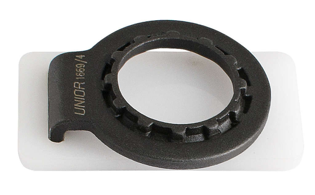 Unior Cassette afnemer met Spaaksleutel