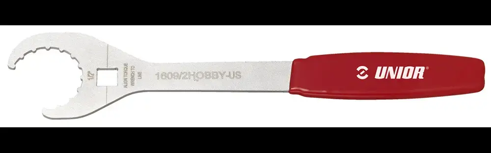 Unior Open Trapassleutel Rood
