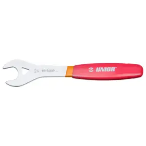 Unior Conussleutel Enkelzijdig Rood