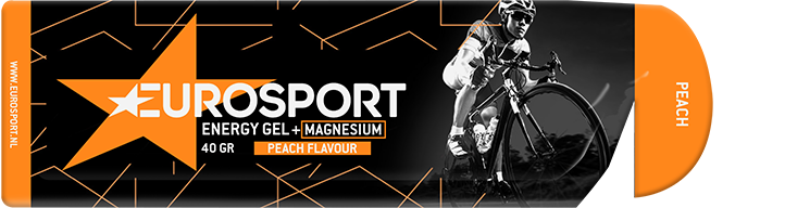 Eurosport Nutrition Energy Gel met Magnesium Perzik 20 stuks