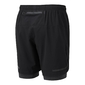 Ronhill Life 7" Twin Short Hardloopbroek Kort Zwart/Grijs Heren