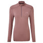 Ronhill Tech Thermal 1/2 Zip Hardloopshirt Lange Mouwen Donkerroze Dames