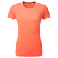 Ronhill Tech Marathon Tank Hardloopshirt Korte Mouwen Oranje Dames