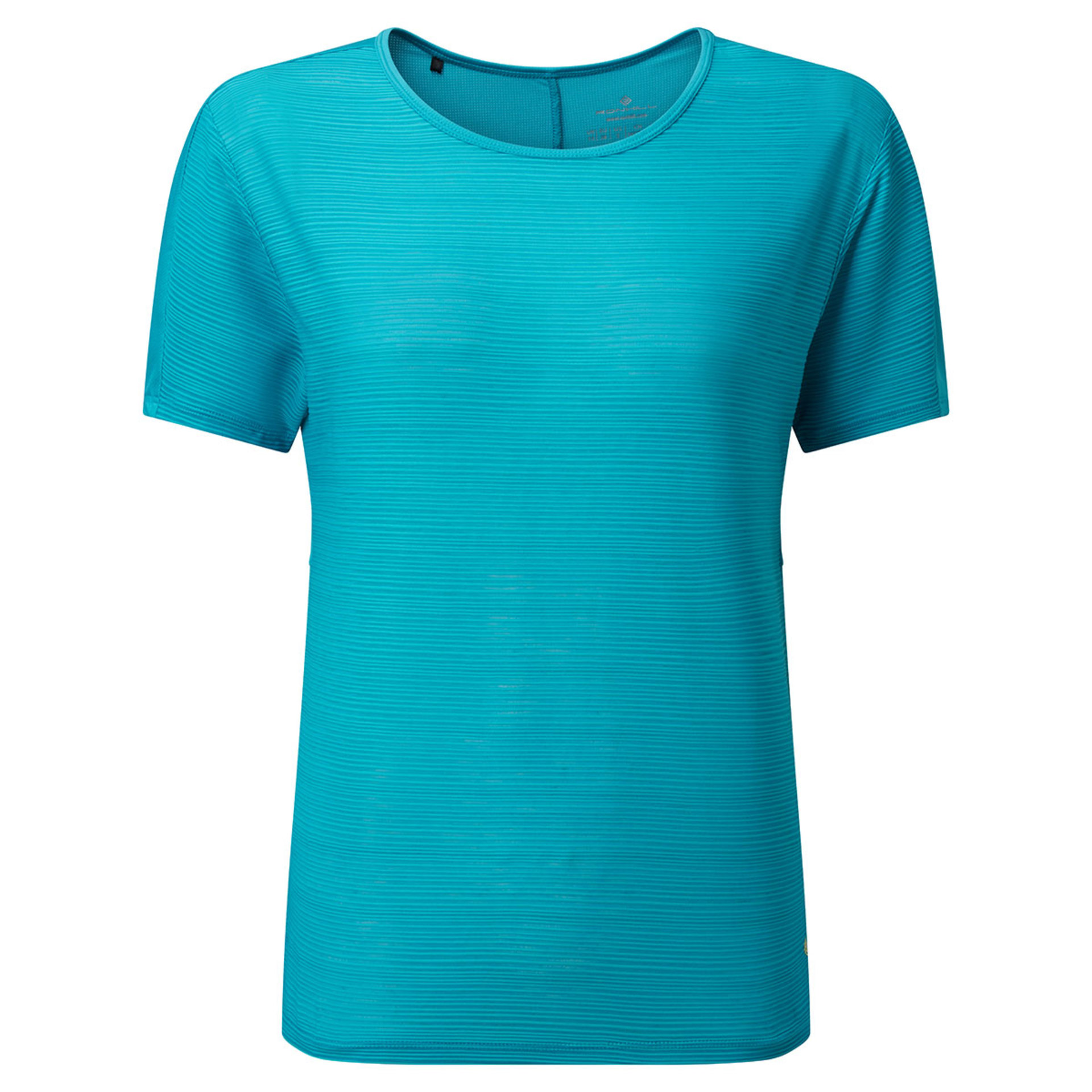 Ronhill Life Wellness Hardloopshirt Korte Mouwen Blauw Dames