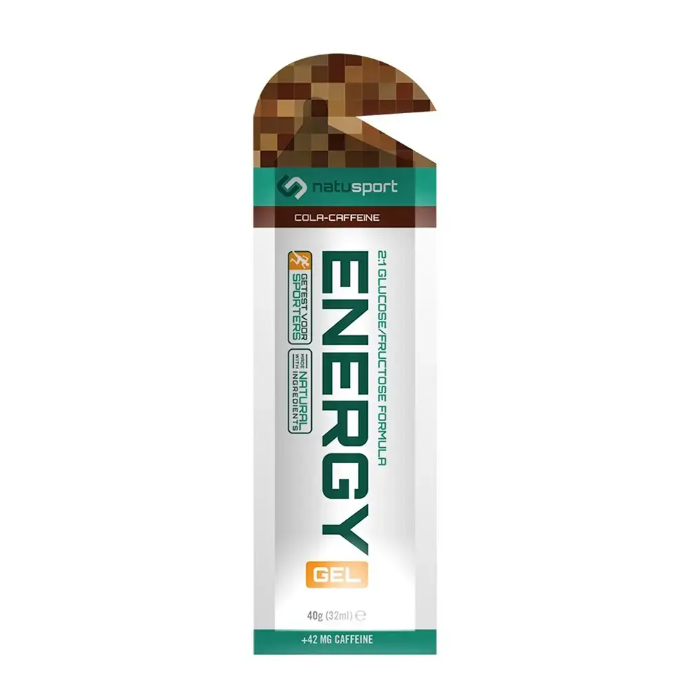 Natusport Energy Performance Gel Cola-Caffeine 12 stuks