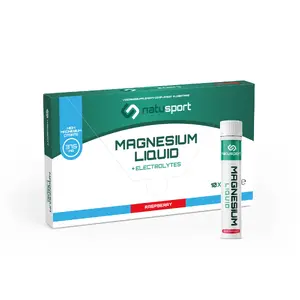 Natusport Magnesiumshot Framboos 10 x 25ml